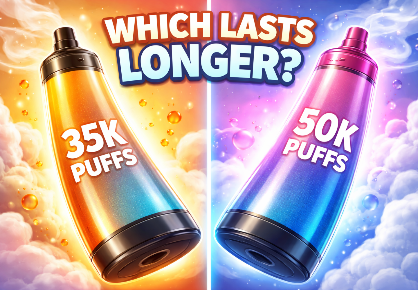 30k puff vape versus 50k puff vape