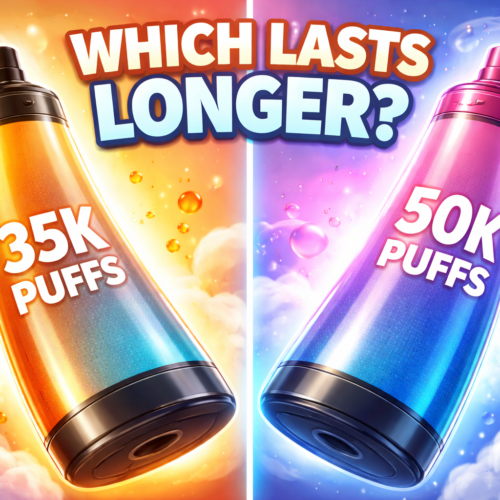 35K Puff Vape vs 50K Puff Vape: What Actually Lasts Longer?